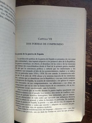 Historia literatura española. El siglo XX