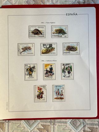 Álbum Sellos España Edifil 1965-1975