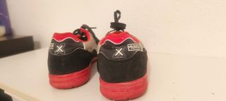Zapatillas Munich G3 Negras y Rojas