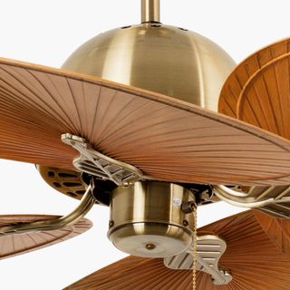 Ventilador de techo CUBA hojas de palma - Nuevo