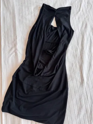 Mini abito Miss Denim nero XS/S