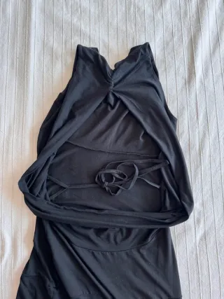 Mini abito Miss Denim nero XS/S