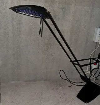 Lámpara Halógena Vintage Articulada Doble Brazo