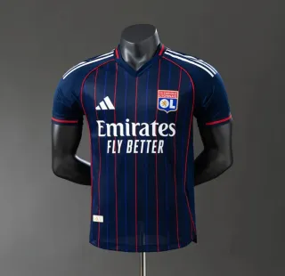 Camiseta Olympique Lyon 2025/26 2ª Equipación Adid