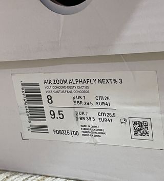 Nike Alphafly 3 Talla 41