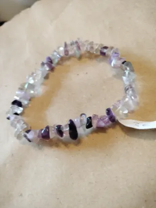 Pulsera de Fluorita Multicolor