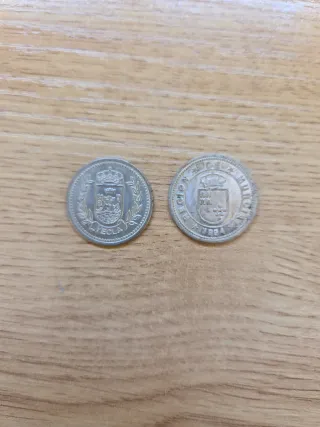 Monedas Pesetas Región de Murcia 1994