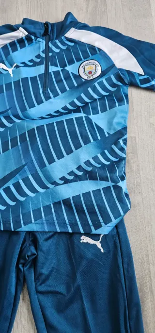 Conjunto Puma Manchester City Azul