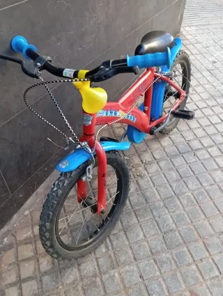 Bicicleta infantil patrulla canina