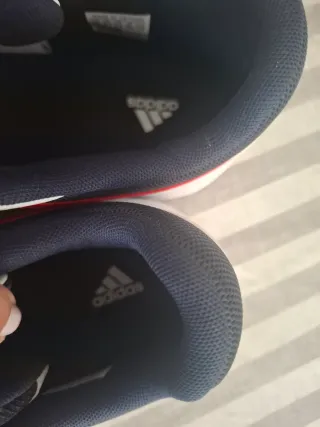 Zapatillas Adidas Blancas y Azules