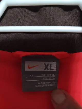 Sudadera Niño FBC Barça Nike Roja