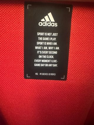 Chándal Real Madrid Adidas Rojo