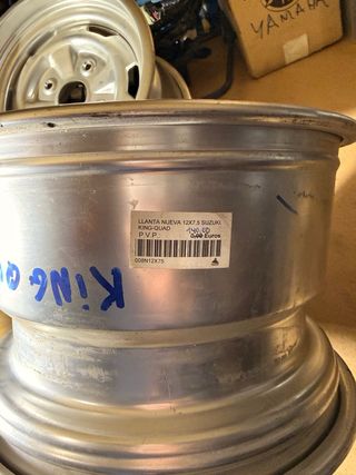 Llantas Suzuki King Quad Traseras 12x7,5