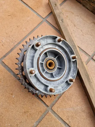 Plato Piñón Nsu 250 1961 con Acoplamiento