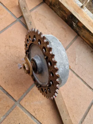 Plato Piñón Nsu 250 1961 con Acoplamiento