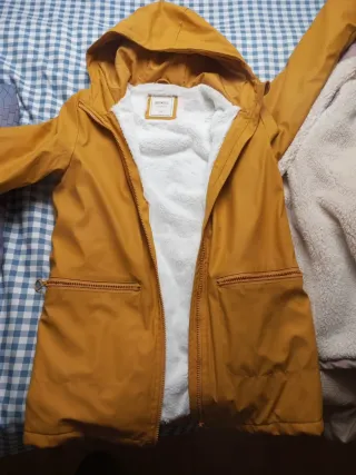 Impermeable infantil amarillo