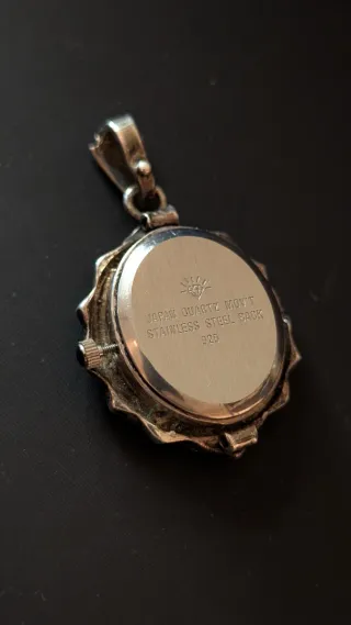 Reloj QUARTZ Vintage Plata 925 y Marcasitas