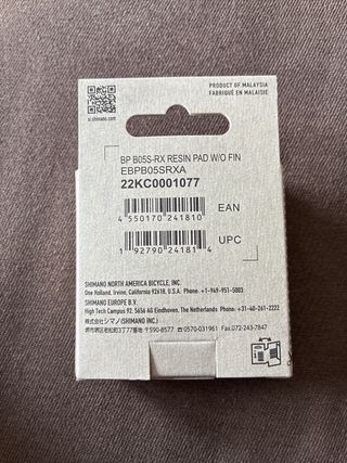 Pastillas Freno Disco Shimano B05S Resina