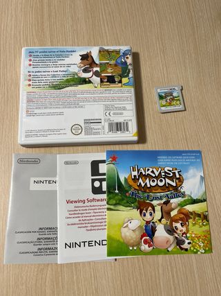 Juegos 3DS: Fossil Fighters, SF4, Harvest moon,DBF