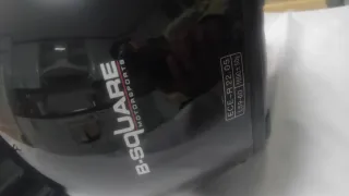 Casco moto B-SQUARE MOTORSPORTS Negro