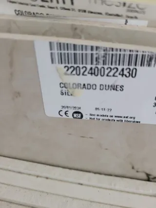 Neolith Calcatta Royale y Colorado Dunes