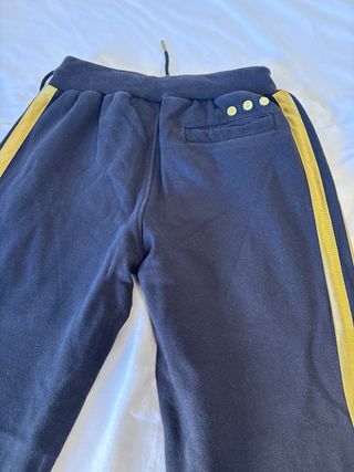 Pantalón Chándal Adidas Negro y Dorado