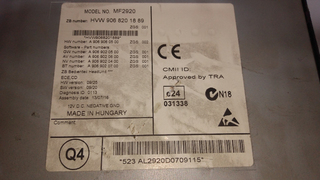 SISTEMA AUDIO / RADIO CD VOLKSWAGEN CRAFTER C