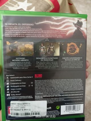 Diablo IV Xbox One y Series X lote multigeneración