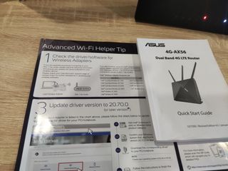 ASUS - Router 4G-AX56 Dual-Band WiFi 6