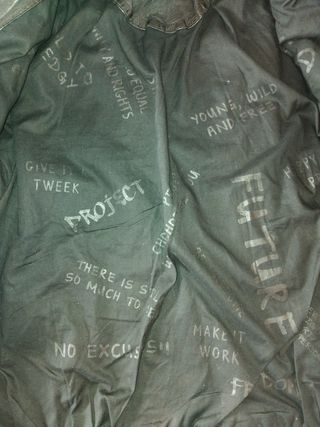 Giubbotto in pelle nero