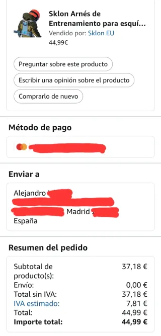 Arnés infantil Sklon para la nieve  - Nuevo