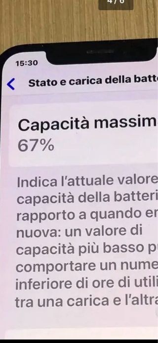 iPhone X  256 giga Apple nero/argento