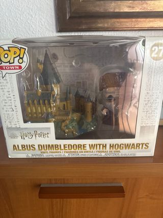 Funko Pop Albus Dumbledore con Hogwarts