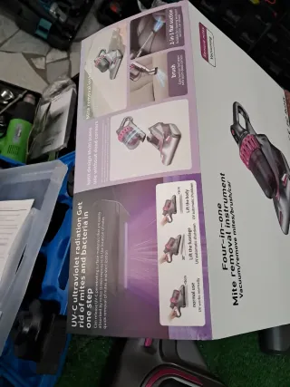 Scopa elettrica ricaricabile telescopica