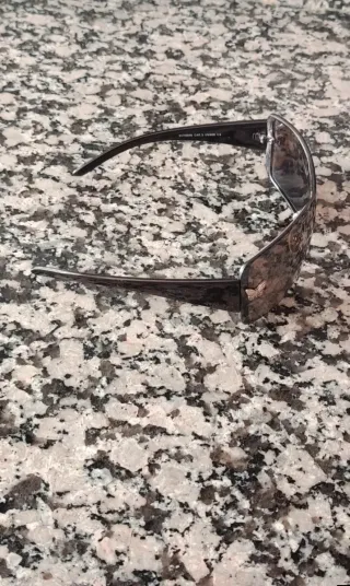 Gafas Vintage Marrón y Plateadas