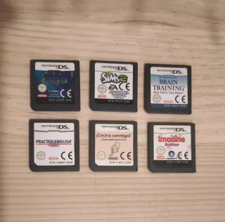 Lote 6 juegos Nintendo DS