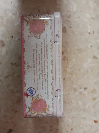 Caja Metálica Galletas Francia Colección