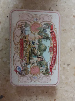 Caja Metálica Galletas Francia Colección