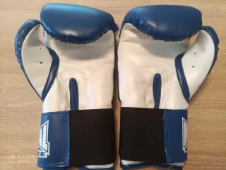 Guantes de Boxeo Metal Boxe Azules 8 oz