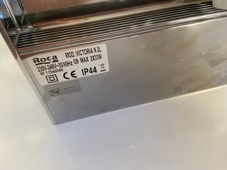 Aplique espejo baño Roca cristal metal