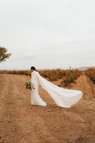 Vestido Novia Castellar Granados 2025