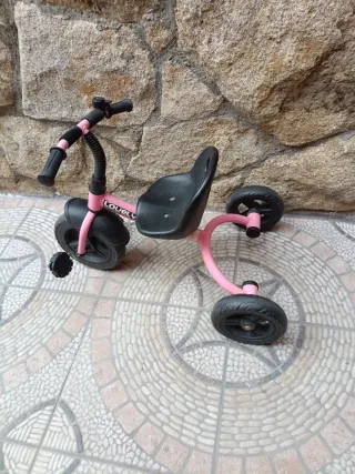 Triciclo infantil rosa
