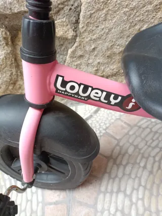 Triciclo infantil rosa