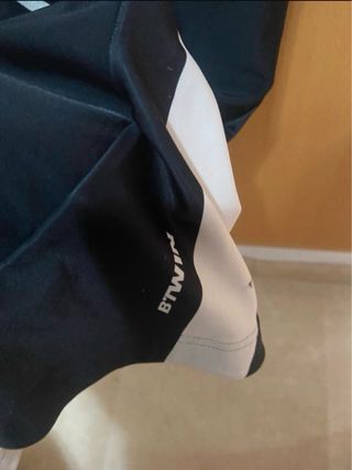 Maillot Ciclismo Btwin Negro/Blanco