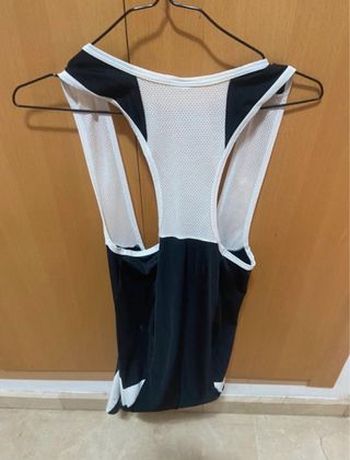 Maillot Ciclismo Btwin Negro/Blanco