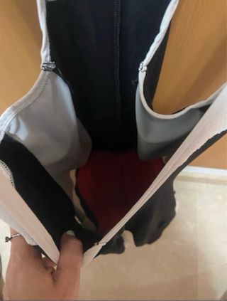 Maillot Ciclismo Btwin Negro/Blanco