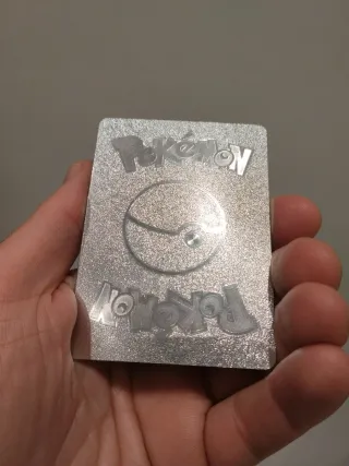 Carta Pokémon Mew Metalizada