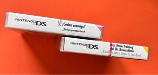 Nintendo DS ¡Cocina Conmigo! y Más Brain Training