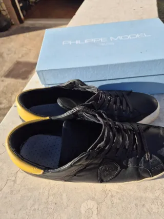 Scarpe Philippe Model N. 45 Nero/Oro