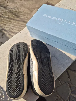 Scarpe Philippe Model N. 45 Nero/Oro